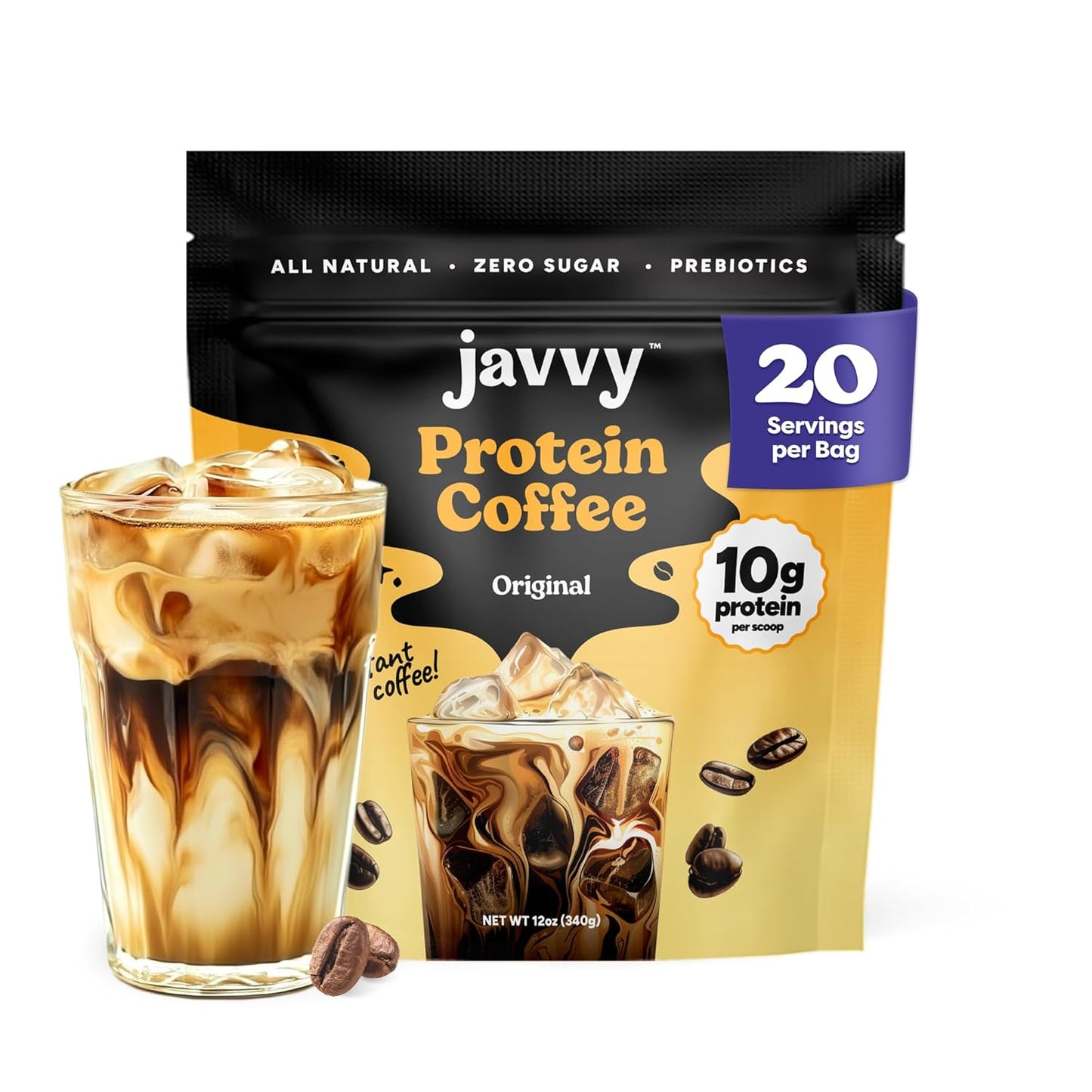 Javy Protein Coffee – Energize Smarter, Stay Fit Longer - No Sugar, No Guilt!