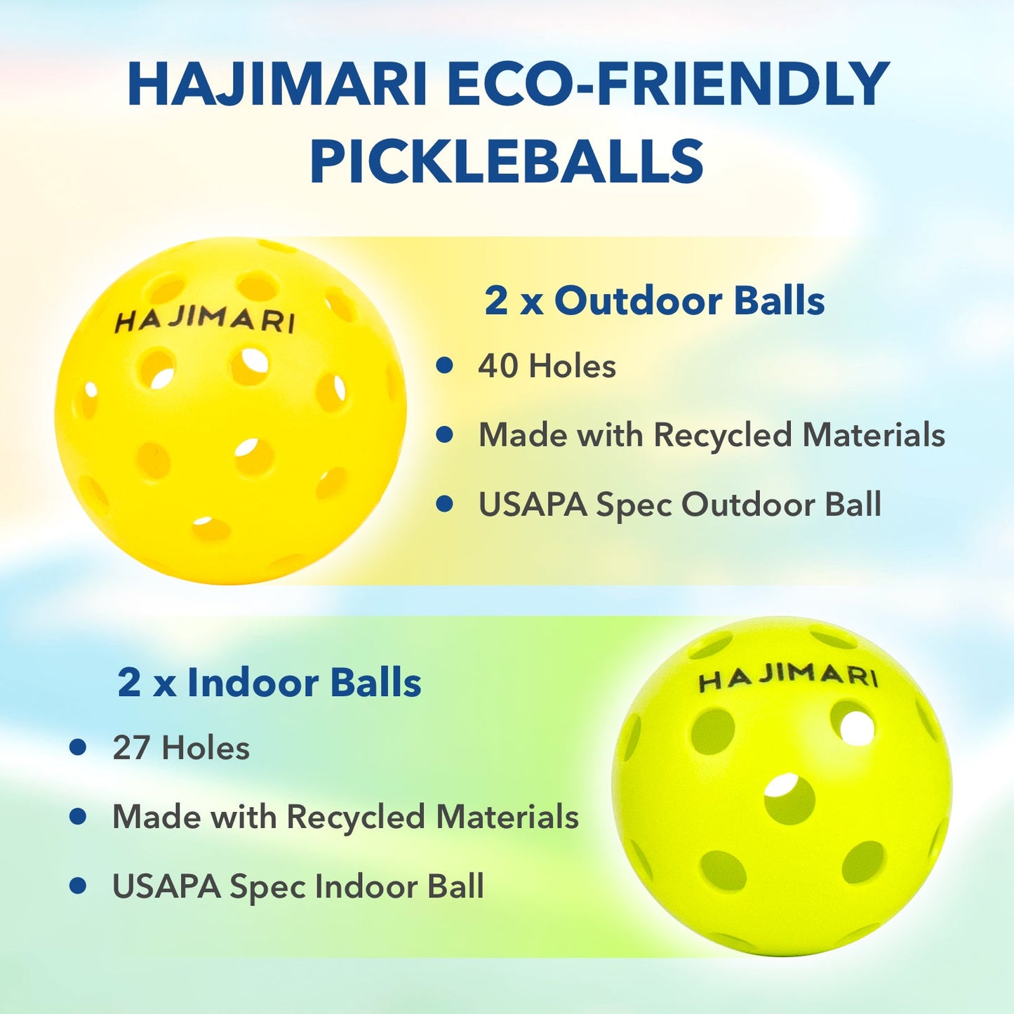 Complete Pickleball Set: Hajimari Elite Edition